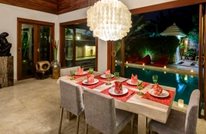 The Residence Seminyak - Villa Menari - Dining area