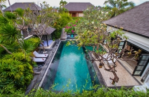 Villa-Senang-at-The-Residence-Seminyak-View-over-the-pool